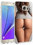 N5 Protective Cover Slim Fit Bumper Case for Samsung Galaxy Note 5 Sexy Girl
