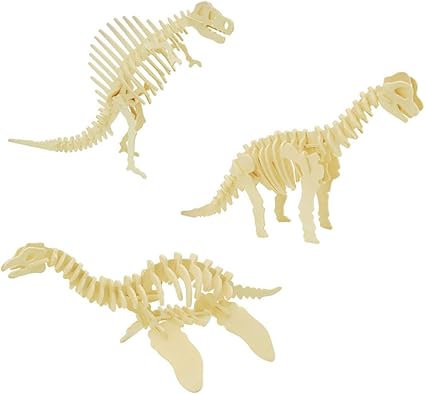 rompecabezas de madera dinosaurios