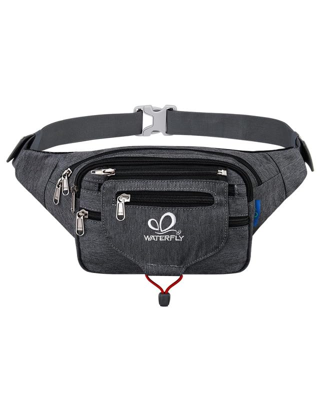 Waterfly Bum Bag Fanny Pack for Men Women Large Waist Pack with Multi Pockets for Running Hiking Camping Workout Cycling — image 1