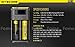 Smart Battery Charger, iGrace NITECORE New i2 (New 2016 version) Universal Smart Battery Charger For Li-ion / IMR / Ni-MH/ Ni-Cd with Car Adapter and iGrace Battery Box