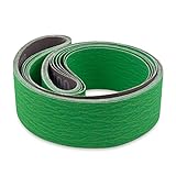 2 X 72 Inch 60 Grit Metal Grinding Ceramic Sanding Belts, Extra Long Life, 6 Pack