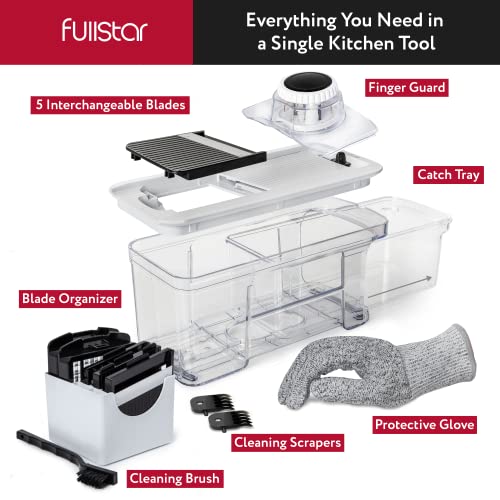 Fullstar Allin1 Vegetable Chopper, Mandoline Slicer & Cheese Grater