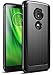 Moto G6 Play Case,Moto G6 Forge case, Poetic Karbon Shield [Shock Absorbing] Slim Fit TPU Case with [Carbon Fiber Texture] for Moto G6 Play/Moto G6 Forge Black
