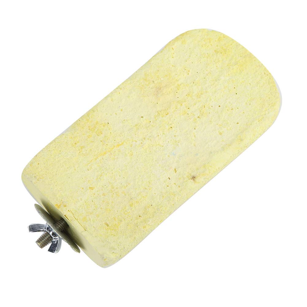 QANYEGN Birds Parrot Calcium Teeth Mouth Molar Grinding Stones, Hamster Teeth Grinding Stone, Bird Grinding Teeth Stone Chew Toy for Bird, Parrots, Totoro