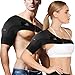 Shoulder Brace - Rotator Cuff Support for Injury Prevention, Dislocated AC Joint, Labrum Tear, Tendonitis and Fracture - Shoulder Compression Sleeve with Pressure Pad for Men & Women