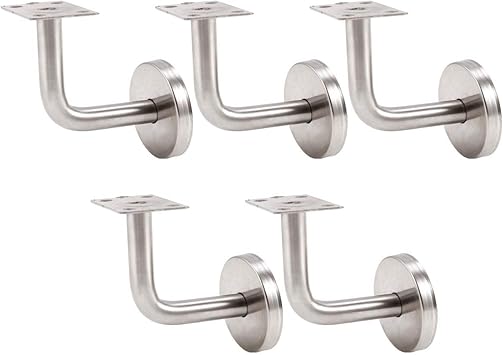 Amazon Com Pack Of 5 Stainless Steel Banister Rail Mounting