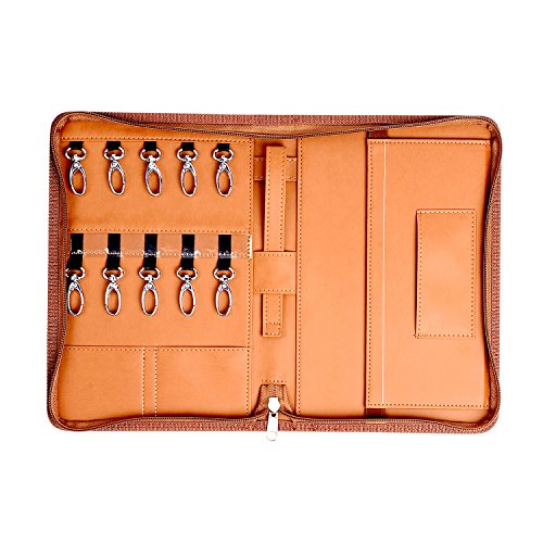 Buy ONLVAN Leather Key Bag Key Chain Case Wallet Cover Key Holder for