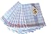 Flour Sack Dish Towels Set of 12 | Cotton Tea Dishcloths for Home & Kitchen | 27 x 20 Lint Free Food Safe