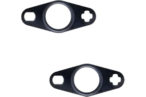 NEWPARTS Elring Pair Set 2 Turbocharger Oil Return Line Gaskets for Audi A4 A6 VW CC Eos