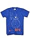 STAR WARS Men's BB 8 Plans T-Shirt, Royal, X-Large