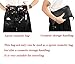LOUISE MAELYS PU Leather Zipper Apron Cosmetic Bag Makeup Artist Organizer with Holder Belt, Just The Bag