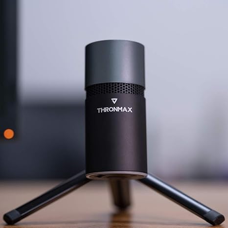 Thronmax Pulse Noise Cancelling Streaming 96khz Usb Condenser Microphone For Laptop Mac Windows Cardioid Studio Recording Vocals Voice