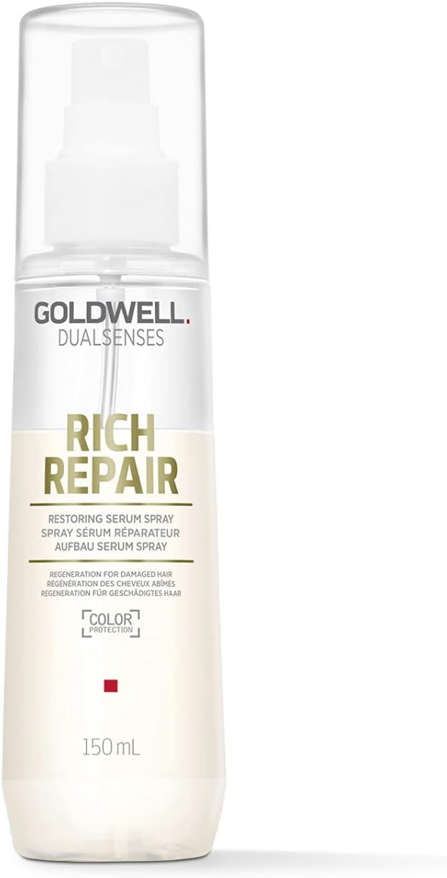 Goldwell Dualsenses Rich Repair Serum Spray Dry Damaged Hair 150ml Heat