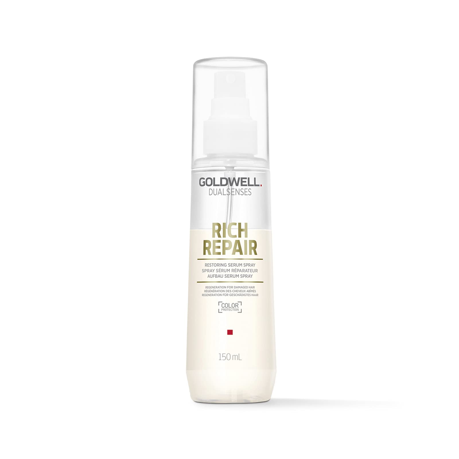Goldwell Dualsenses Rich Repair Serum Spray, For Dry to Severely Damaged Hair, Heat Protection & Shine, 150ml