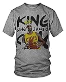 King James Iconic Basketball Oversized Lebron James T-Shirt