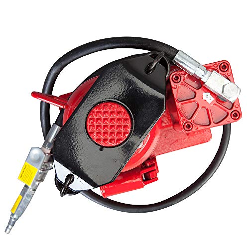 BIG RED 20 Ton Hydraulic Aluminum Alloy Pump/Pneumatic Quick Lift Welded Car Bottle Jack, Longer Lifespan, Ideal for Car, Pickup, Truck, SUV, Industrial Engineering - Image 4