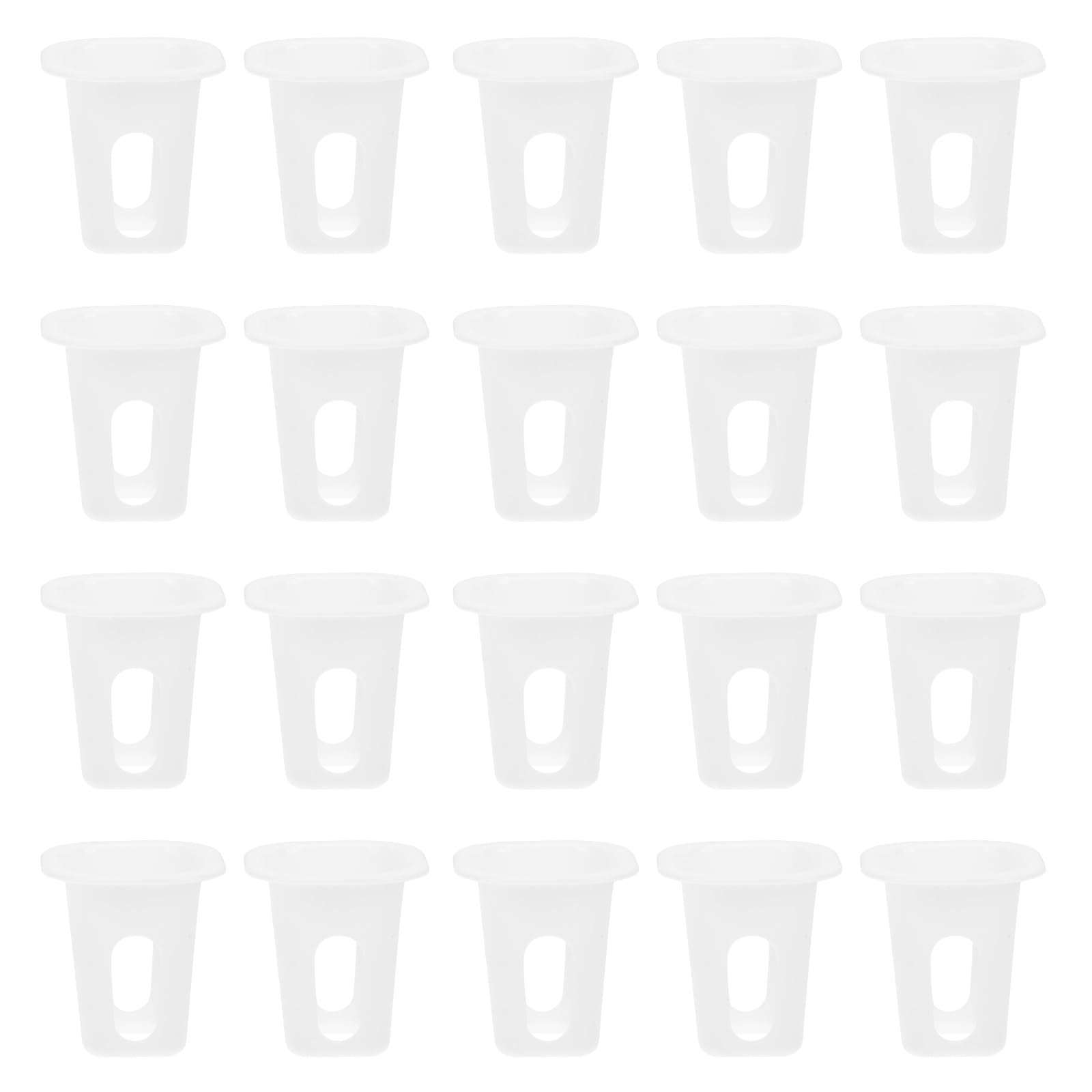 YARNOW House Plants Indoors 100 Pcs Garden Mesh Net Pot Slotted Hydroponic Basket Net Cups Plant Nursery Pots for Hydroponics Planting Nursery Grow Supplies Outdoor Basket