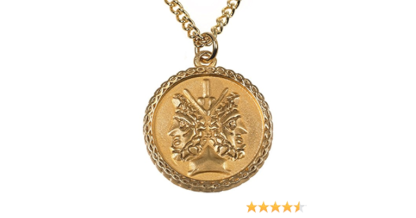 Janus 2-sided Coin Pendant 