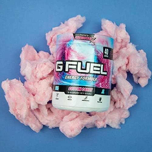 Amazon Com G Fuel Cotton Candy Tub 40 Servings Elite Energy And