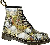 Dr. Martens Unisex 1460 George and Dragon 8 Eye Boots, Multi Leather, 9 M UK, M10/W11 M US