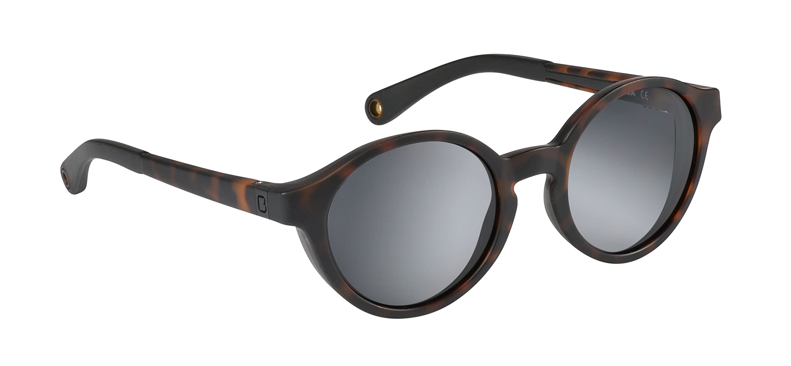 BEABA, Sunglasses for Children 2-4 Years, 100% UV Protection - CAT 3, Side Protection, Optimal Comfort, 360° Adjustable Temples, Tortoiseshell