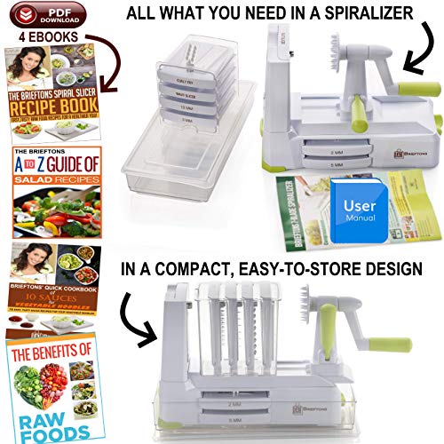 3 Brieftons+7+Blade+Spiralizer+Strongest+Heaviest