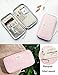 iSuperb Pencil Case Large Capacity Pencil Pouch Waterproof Passport Bag Zipper Stationery Storage Cosmetic Makeup Bag Organizers for Women