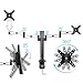 Vemount Dual Monitor Mount LCD LED Computer Desk Mount Stand Fully Adjustable