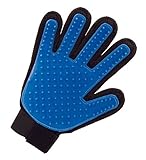 Pet Massage & Grooming Comb | Dogs Brushes Deshedding Tool | Small Medium Large Dog Table Hair Remover Brush | Dog TV Fur Removal Magic Glove | Touch Hair Glove Gifts | Pet Hair Lint Remover (Glove)