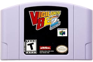 INSTR N64 games Cartridge Vigilante 8-2nd Offense NTSC Version Retro Games reconstructed
