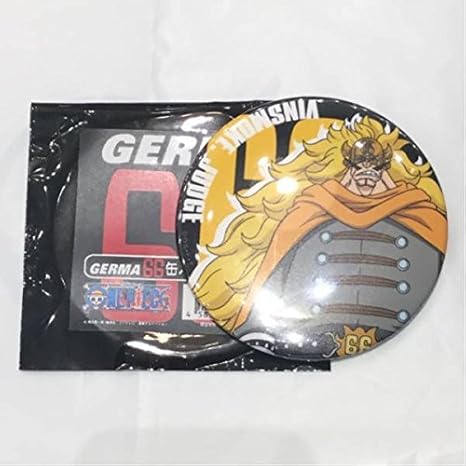 Amazon お台場 はちたま ワンピース ホールケーキアイランド展 ジェルマ66缶バッジ ヴィンスモーク ジャッジ 検ドでか缶バッジ 輩缶バッジ サンジ アニメ 萌えグッズ 通販