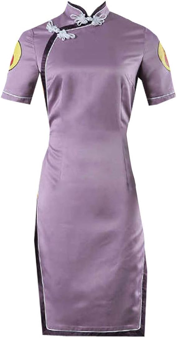 purple professional dress