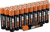 28 Pack AmVolt AAA Batteries [Ultra Power] Premium LR3 Alkaline Battery 1.5 Volt Non Rechargeable Batteries for Watches Clocks Remotes Games Controllers Toys & Electronic Devices