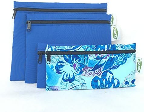 3 Reusable Sandwich and Snack Bags