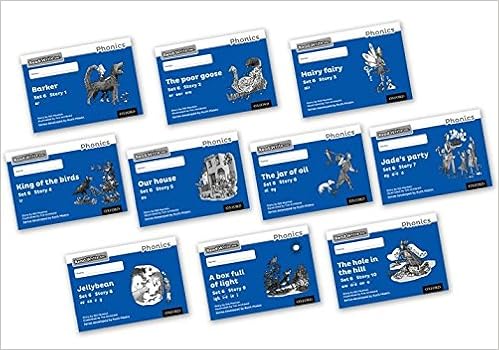Read Write Inc Phonics Black And White Blue Set 6 Storybooks Mixed Pack Of 10 Munton Gill 9780198373131 Amazon Com Books