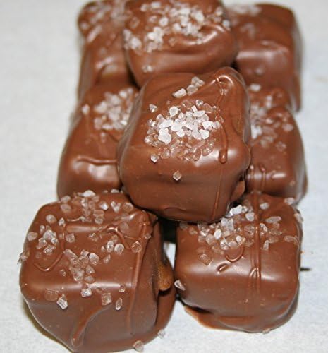 Chocolate Covered Caramels with Sea Salt - No-Melt Guarantee (Milk Chocolate, 2 Pounds)