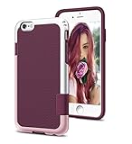 iPhone 6 Plus Case, Amotus Hybrid Color Impact Resistant Slim Cute Cover [Extra Front Raised Lip] Dual Protection Shell Hard TPU Case for Apple iPhone 6/6s Plus 5.5