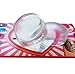 PUEEN 3.5cm Chunky CLEAR See Thru Transparent Soft Stamper and Scraper Set - Nail Art - Stamping Tools