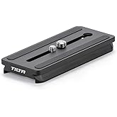 Tilta Manfrotto Universal Quick Release Plate - Black | Horizontal & Vertical Configurations | Silicone Padding | Lightweight & Durable