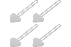 SUPVOX 4pcs Metal Paint Tube Squeezer Tool for Art Craft Pigment Extruder for Studio and Handcraft Use