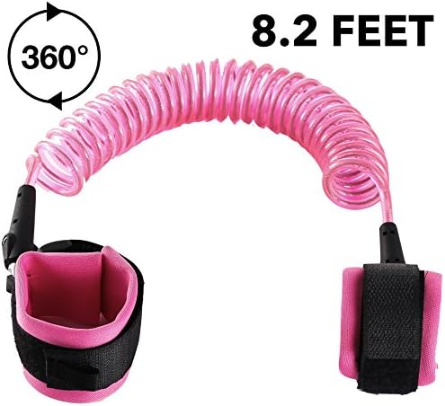 Anti Lost Wrist Link Toddler Leash Kid Wrist Leash Baby Harness Walking Hand Belt Band Wristband Baby Leash Boys Girls Infant Child Leash Safety Leash for Kids