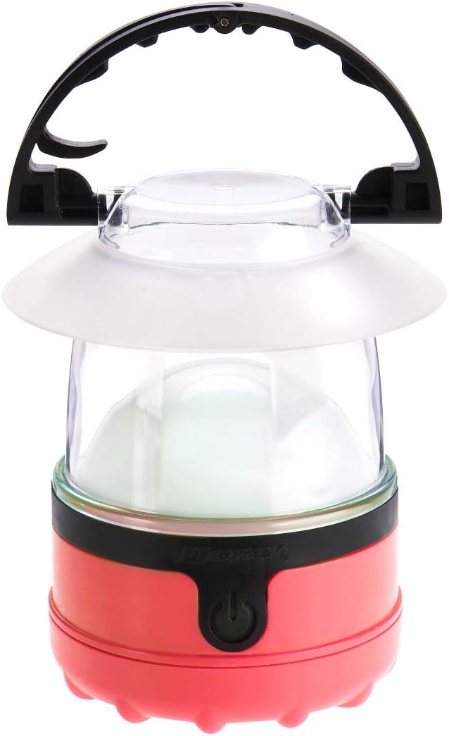 Dorcy 4 LED Mini Lantern 3 Pack with Hanging Hooks and Batteries, Assorted Colors: Home Improvement