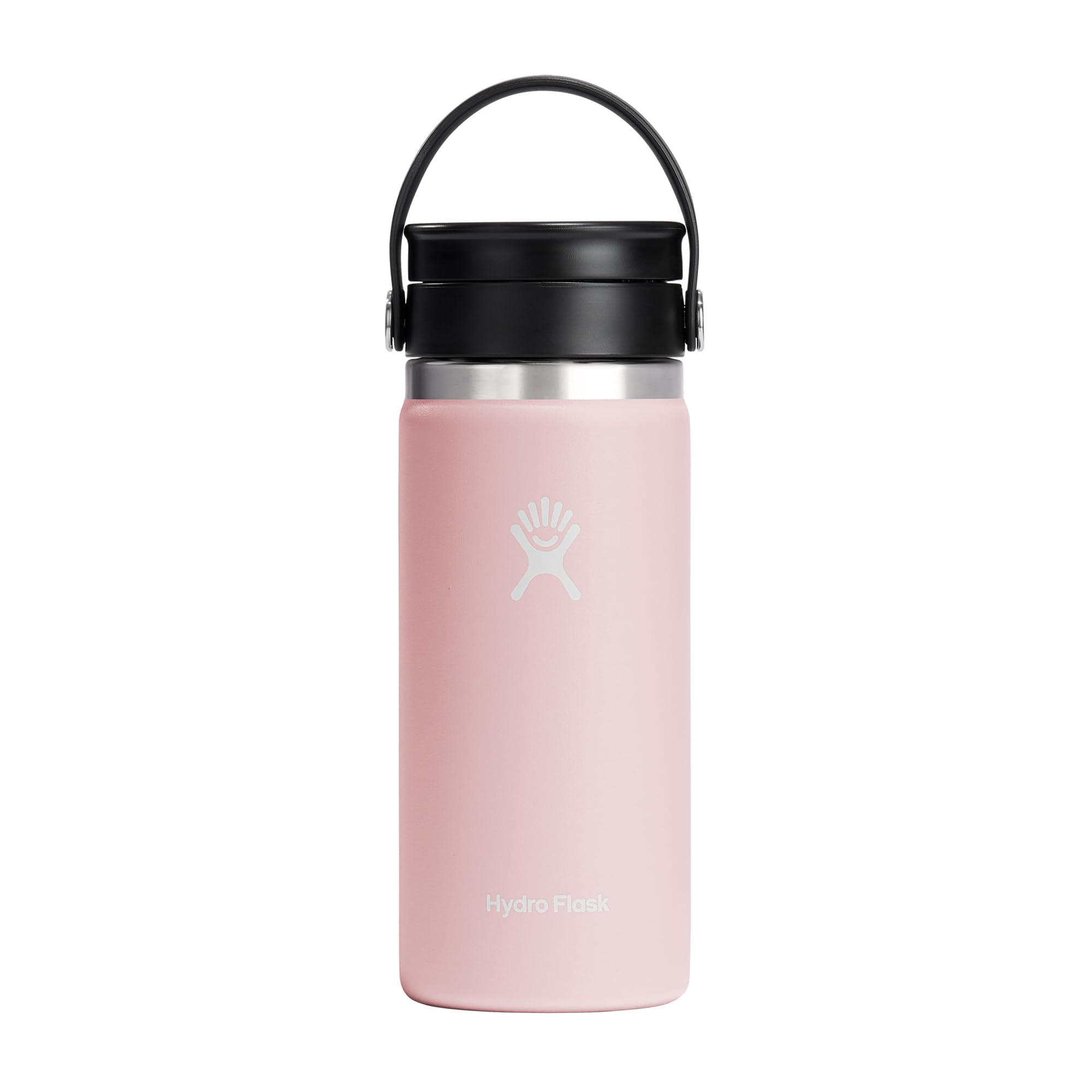 Hydro Flask - Travel Coffee Flask 473 ml (16 oz) - Vacuum Insulated Stainless Steel Travel Mug with Leak Proof Flex Sip Lid - Wide Mouth - Trillium