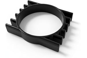 Gauge Vent Mount Compatible for Volvo P2 Series — 52mm Gauge Pod Adapter, Outer Driver-Side Vent, Easy Install & Secure Reten