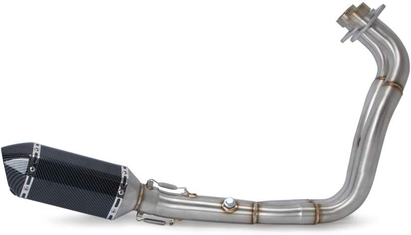 Brand new motorcycle exhaust header with muffler for Yamaha MT07 FZ07 2014-2018,XSR700 2016-2017