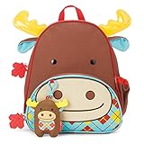 Skip Hop Zoo Winter Backpack & Plush Set Backpack Moose One Size