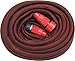 Uberhose153; - 50ft Expanding Elastic Flat Garden Watering Hose. Made From Expandable Rubber. Backed By the Trusted Gardenite174; 100% Customer Satisfaction Guarantee!