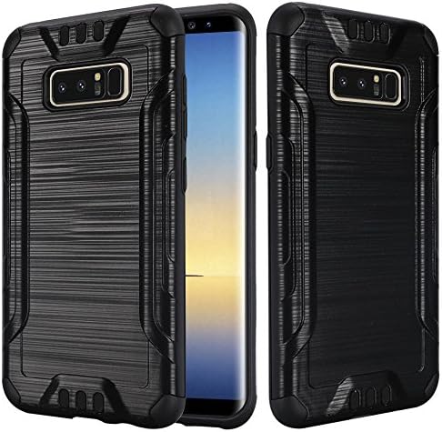 Samsung Galaxy Note 7 FE Carrying Case Protective Cover, Slim Kickstand Rugged Case For Galaxy Note 7 FE (Armor Black)