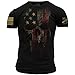 Grunt Style American Reaper 2.0 Men's T-Shirt, Color Black, Size XXX-Large