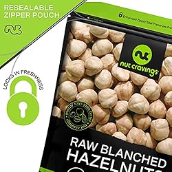 NUT CRAVINGS - Raw Blanched Hazelnuts Filberts